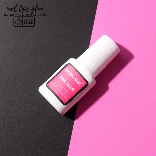 False Nails Decoration Glue Long-Lasting Super Strong Press on Nail Foil Glue for Easy Application and Durable Acrylic Nails