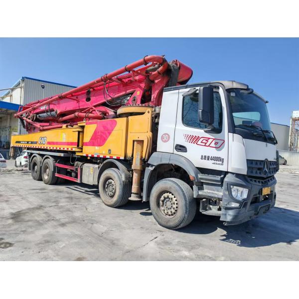 2021 Used Concrete Pump Truck 62m Price, Installed With Mercedes Benz Chassis