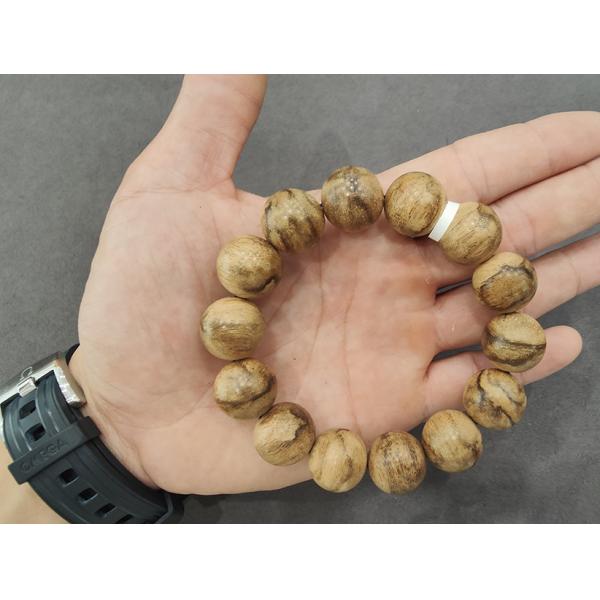10mm Bead Size Chinese Oud Prayer Beads Bracelet Adjustable For Spiritual Connection