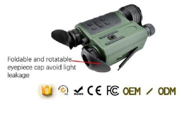 6-30X50HD Night Vision Telescope With IR Device , Night Viewing Distance Of 580m