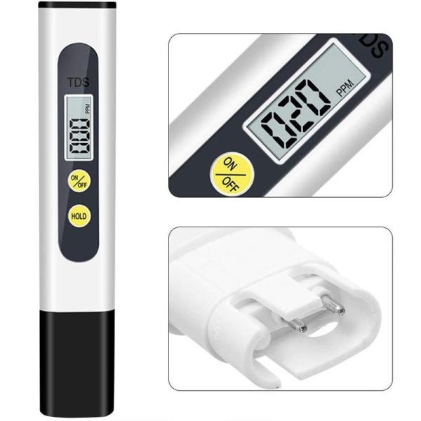 Digital TDS Meter for Drinking Water Swimming Pool Aquariums Measuring Range 0-9999ppm