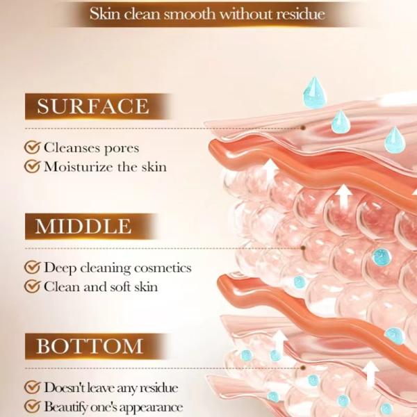 Newly Released Rice Puree Makeup Remover Balm Mild and Refreshing for Efficient Cleaning and Removal