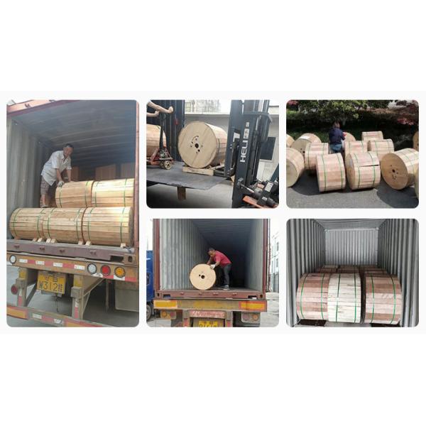 Cable de fribra óptica flojo de la cuenta de la base 24 del cable de fribra óptica GYTA 48 del tubo G657A FRP de PBT