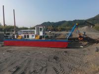 80 Cbm/H 8 Inch Samll Dredge de mineração de areia com WN200 bomba de areia para dragagem de rio