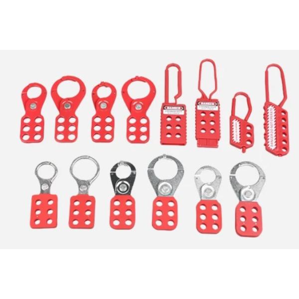 Double Head  8.6mm 3 Holes Aluminum Slider Hasps ISO14001