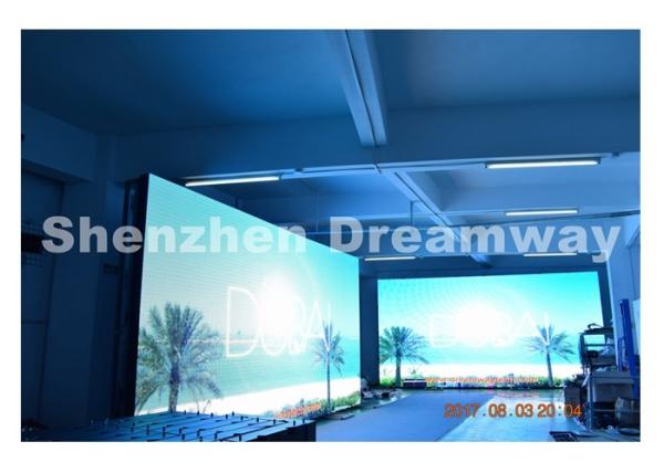 HD P6 Outdoor LED Video Wall SMD2727 Nationstar 7000 CD/m2 with Power Box