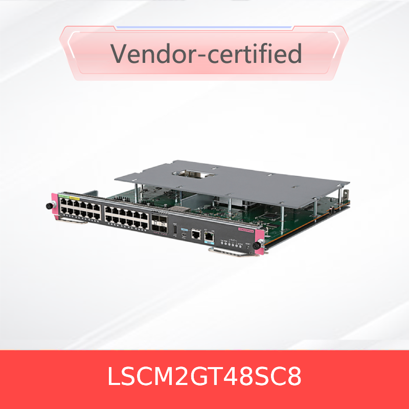Tarjeta Ethernet confiable H3c Switch Lscm2gt48sc8 para una transferencia óptima de datos
