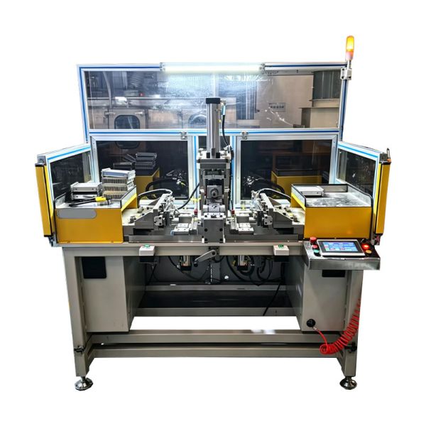 Semi Auto Radiator Core Assembly Machine Small Batch Customization High Accuracy