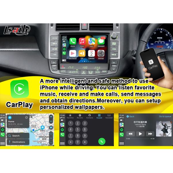 Wireless Apple CarPlay Box for Crown S200 RS204 GWS204 URS204 URS206 Majesta XV Athlete Saloon Toyota Integrated Android Auto