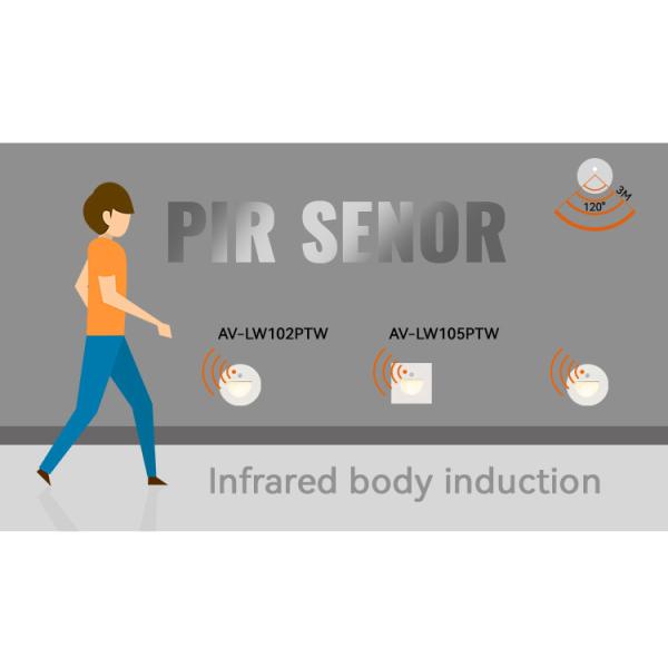 24VDC Interior Stair Lights 2700K-6500K Recessed Square LED Step Light