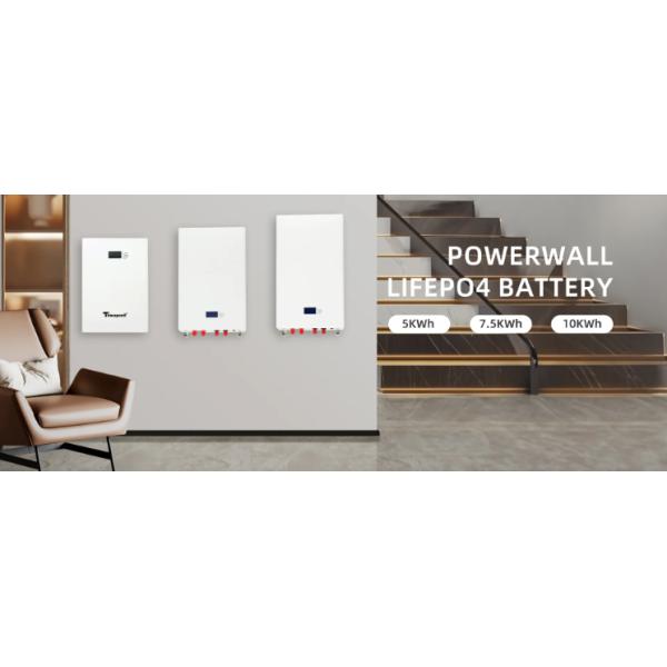 Rechargeable LiFePO4 Solar Battery Pack 48v 300ah 15kwh Lithium Ion Power Wall