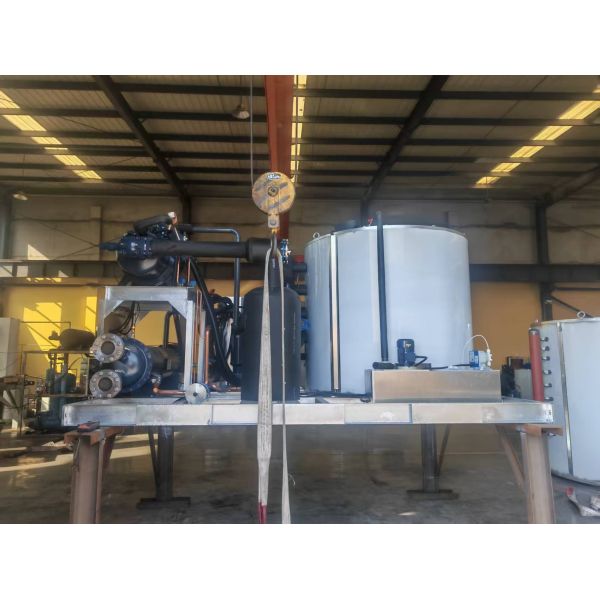 Ecoice 2026 12T cheap big new commercial industrial water Coolingflake  ice maker machine for sale