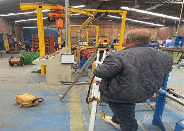 Cabling Plc Tubular Stranding Machine GJJ500/1+6 For AAAC Cable