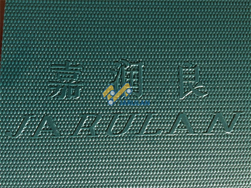 Diamond Surface 7mm Or 9mm PVC Conveyor Belt For Ceramics Polishing Machine