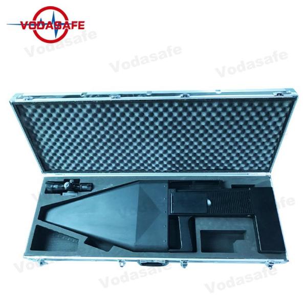 8 Antennas UAV Drone Mobile Phone Signal Jammer DC48V/7A Battery 2000m Shielding Distance