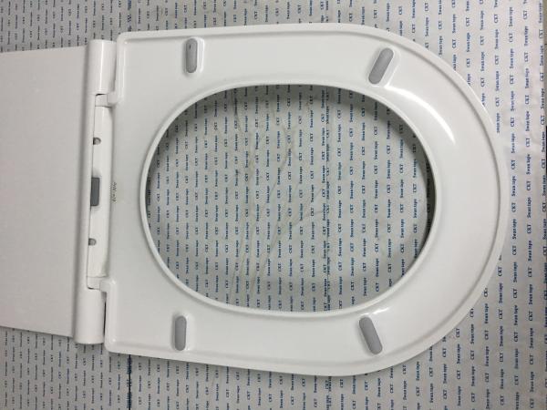 Ultra Thin O Type V Type WC Seat Cover Elongated Square Front Toilet Seat