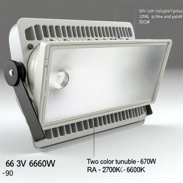 36v 6-36W réglable en deux couleurs RA90 5SDCM 2700K-6000K