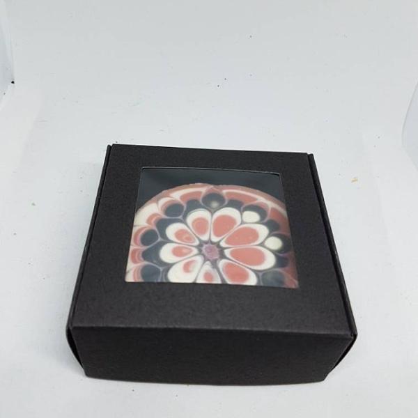 Square Transparent Craft Paper Accessory White Card Present Gift Direct and Hot Stamping