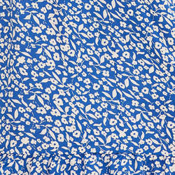 Sweet Style Floral Casual Dress Ruffle Sleeve Custom For Ladies