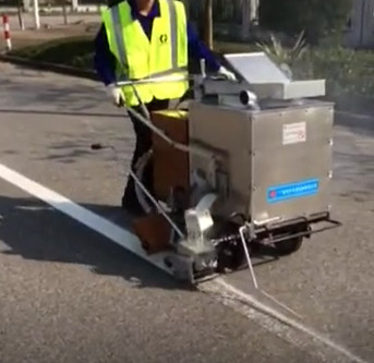 Stainess Steel Integrated Thermoplastic Road Marking Machine