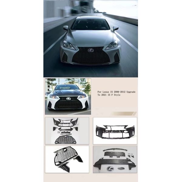 2021 Upgrade Body Kit Lexus IS F Sport Front Bumper Body Kit for Lexus IS 2502006-2012 Upgrade