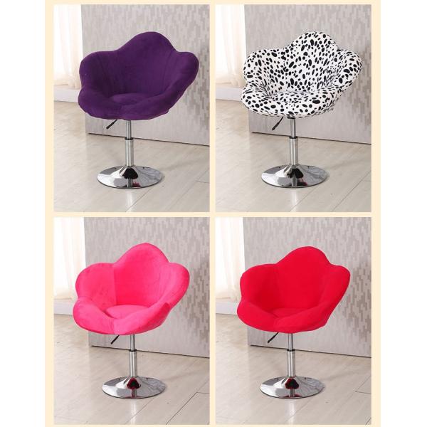 Commercial Modern Metal Chairs , Antique Upholstered Dining Chairs With Metal Legs