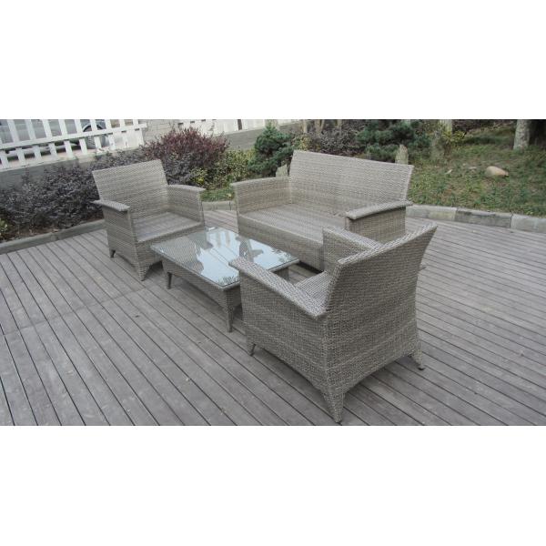 Hot Selling Comfortable PE Wicker Rattan Furniture Outdoor Sofa Set