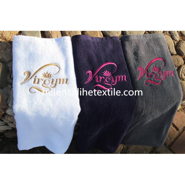 gym towel fitness towel with embroidery logo small MOQ