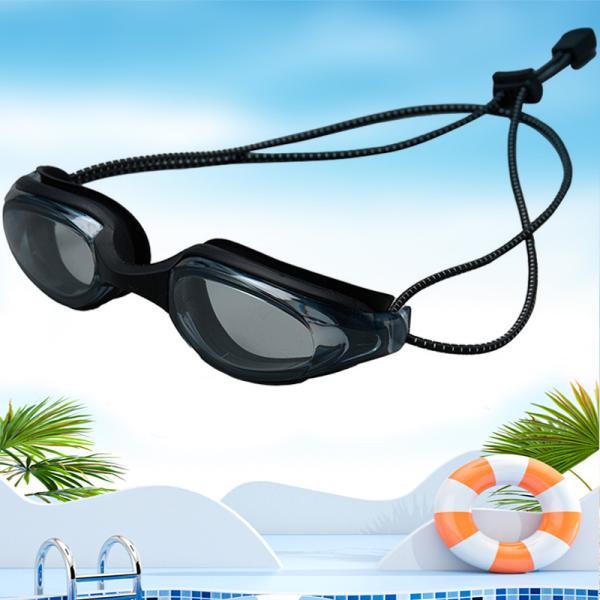 Pro anteojos de natación con anti-niebla, protección UV y vista amplia anteojos de natación impermeables silicona anteojos de natación anti niebla anteojos de natación