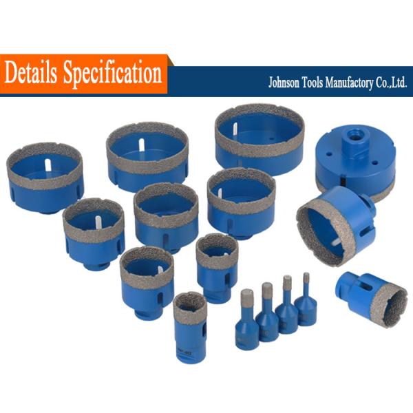 5-180мм Вакуумная бразовая бриллиантовая корона Ядра сверла пила бриллиантовая резачка для мраморной плитки