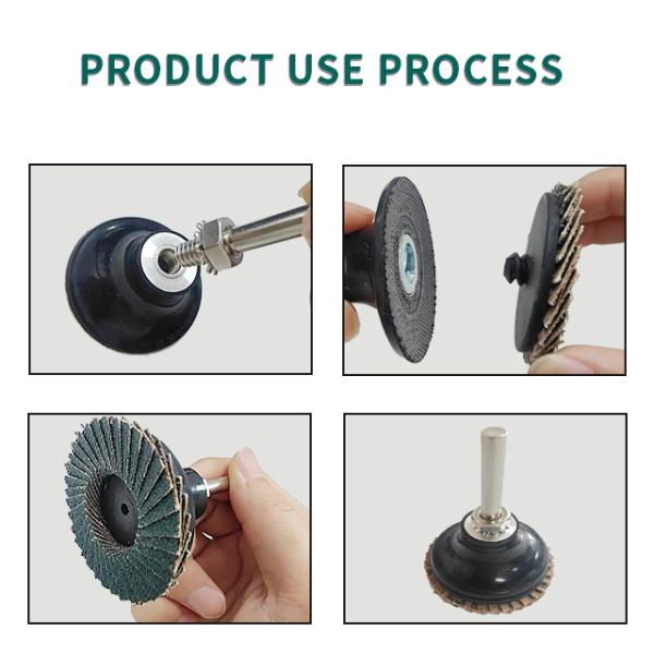 Durable Zirconia Mini Flap Disc for Die Grinder Surface Strip Grind Polish Burr Finish Rust Paint Removal