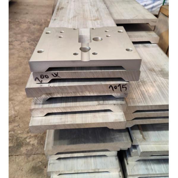 High Strength 7075 Extruded Aluminum Plate 280mm Wide Cradle Plate