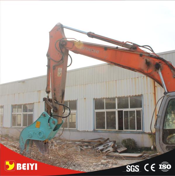 BEIYI hydraulic pulverizer attachments reinforcing steel breaker for Building Secondary Demolition