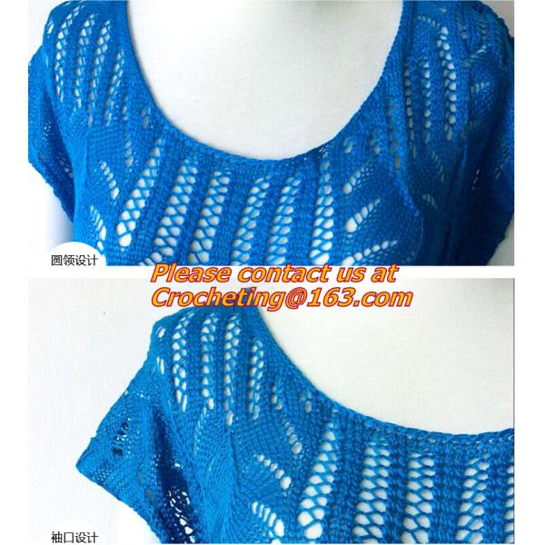 Blouse, clothing, garment, Hollow out, belt, sexy knitted, crover up, crochet, beach dress