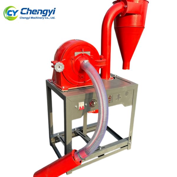 Self priming Crusher Grinder Machine For Grain Feed Processing Use