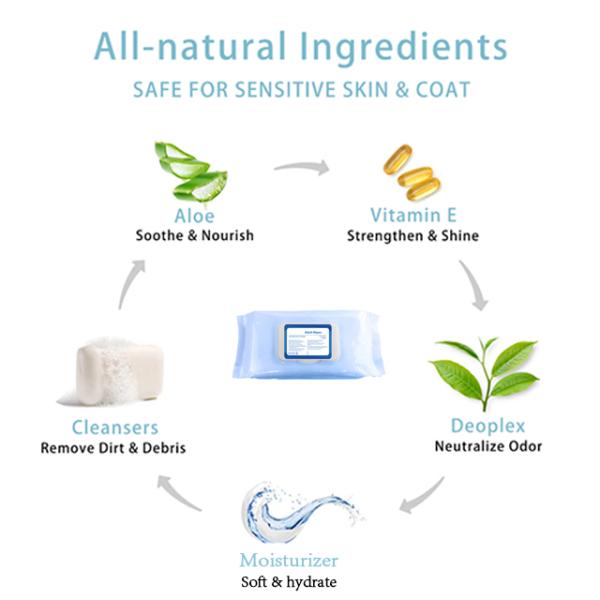 High Quality Competitive Baby's Wet Wipe With Aloe Vera And Vitamin E Supplier from China