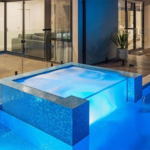 30-300mm espessura piscina acrílica clara Aupool tamanho personalizado para diversão em família