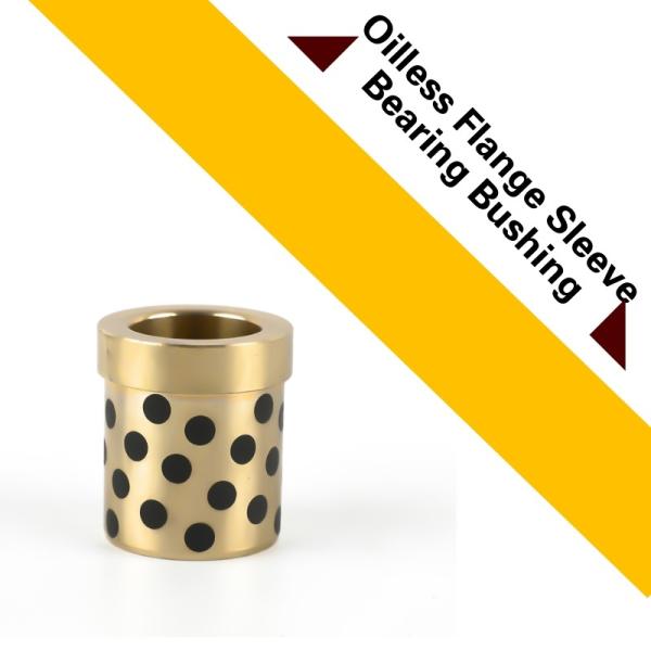 Flange Oilless Sleeve Bushing Graphite Die Bearings
