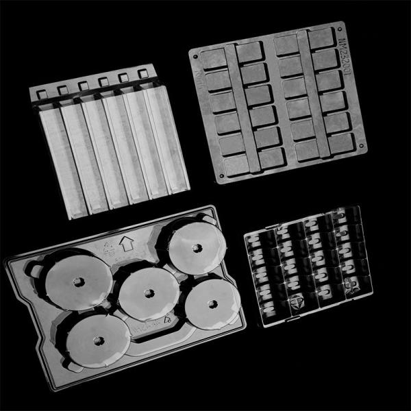 Transparent PET Plastic Packaging Tailored Disposable Blister Tray for Folding Knives