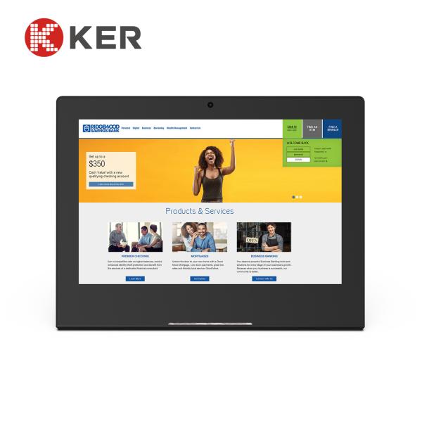 WL1012T L Type Digital Signage 10.1'' Android Tablet All In One PC