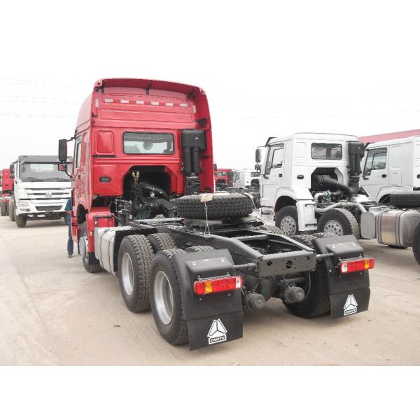 SINOTRUK HOWOA7 Series 6x4 Euro 3 Tractor Truck / prime mover black color