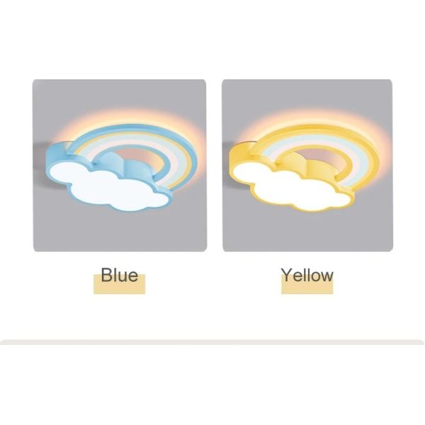 Princess Room Light Fixtures Bedroom And Warm Simple Cartoon rainbow ceiling light(WH-MA-300)