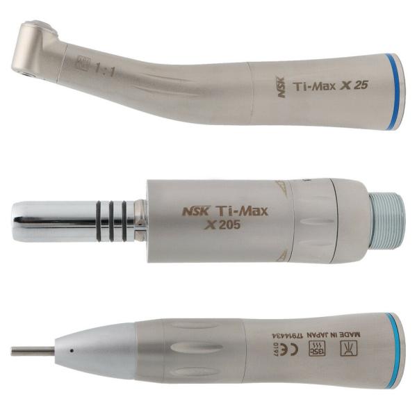 Low Speed Dental Handpiece Straight Contra Air Motor 2/4 Holes Inner Water Spray