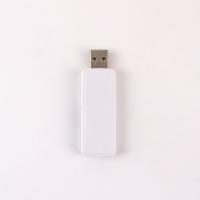 USB de plástico blanco y negro Reciclar memoria completa Una unidad flash 1G-1TB