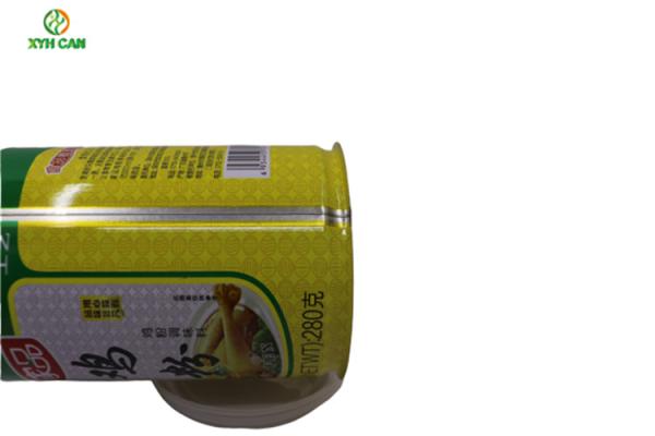 Milk Powder Tin Can Recyclable 0.19mm Tinplate For 800g Chicken Powder