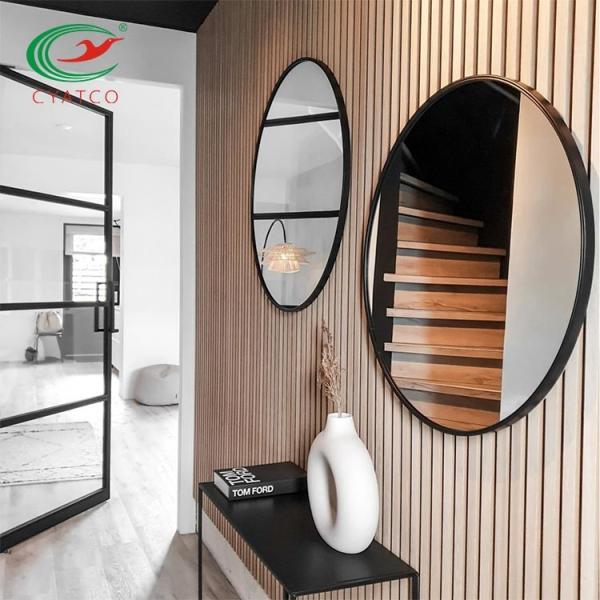 Fluted Wall Wooden Acoustic Panels Odorless Multiscene 600x1200mm