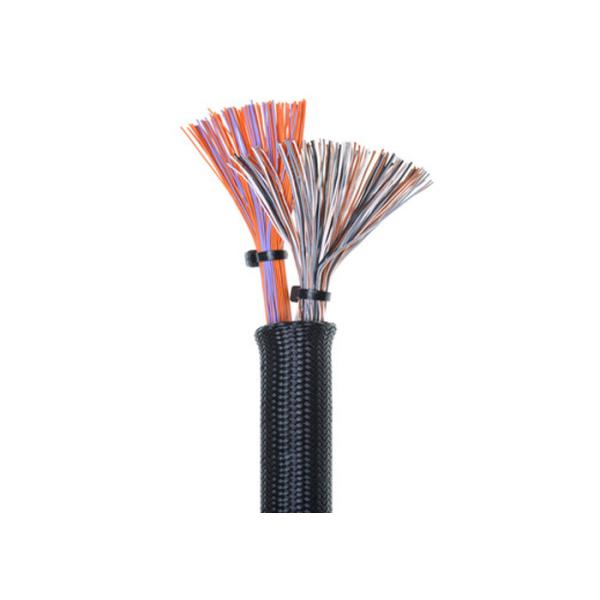 Abrasion Resistant Automotive Braided Sleeving Good Ventilation For Car Wiring Harness