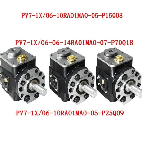 PV7-1X/06-10RA01MA0-05-P15Q08
PV7-1X/06-14RA01MA0-07-P70Q18	
PV7-1X/06-10RA01MA0-05-P25Q09 PV7 hydraulic oil pump, German Rexroth original stock imported blade pump