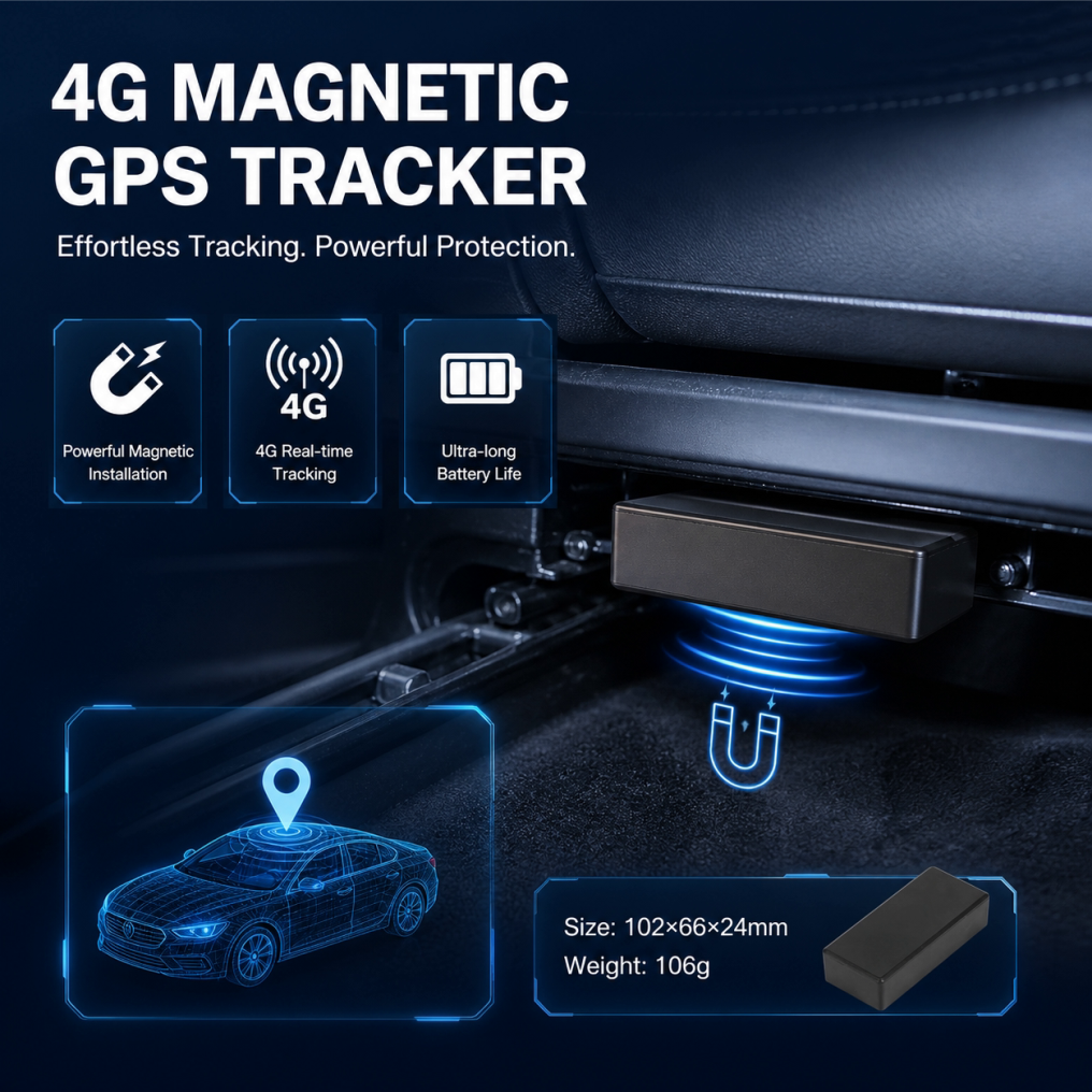 VA07-Dry 4G LTE Ultra-Long Standby Wireless Tracker