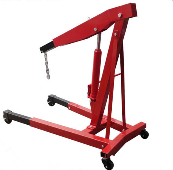 Certificação 230cm hidráulica de 2 toneladas do CE de Crane Folding da loja do motor